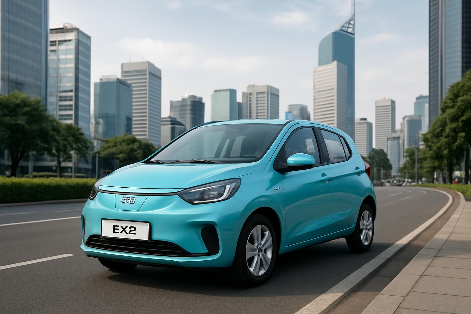 Geely EX2, Mobil Listrik Murah, Harga Mobil Listrik, Skema Cicilan, Pasar EV Indonesia, Wuling, Otomotif Jakarta